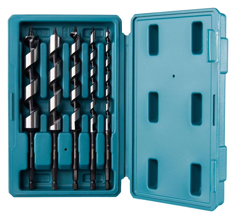 Amazon | Makita D-75677 5 Spiral Bits for Wood 1/4